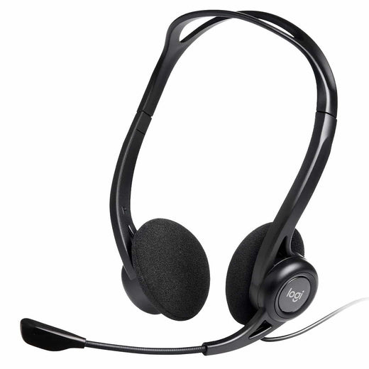 Logitech 960 Casque USB avec microphone anti-parasite – Noir (981-000100)