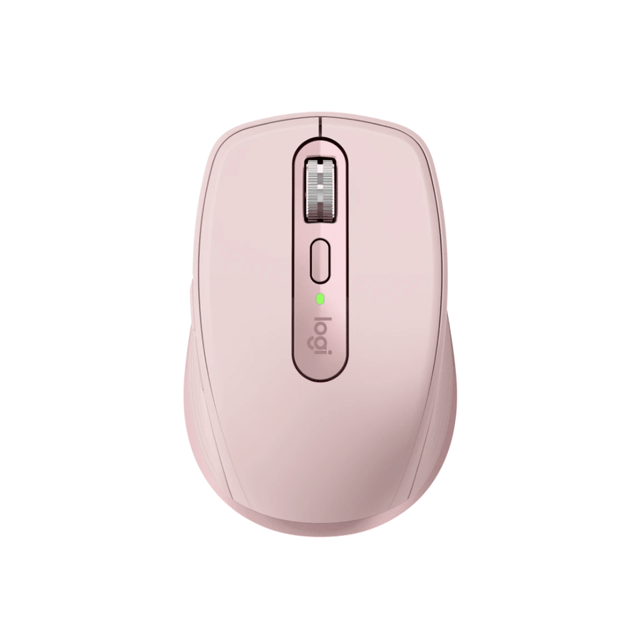 Logitech MX Anywhere 3S Souris sans fil Bluetooth – Rose (910-006931)