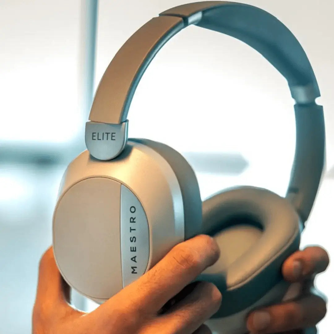 Maestro Elite Bluetooth Casque – Cream (M-LD18-CG) Maestro EliteMaroc | Connecto.ma