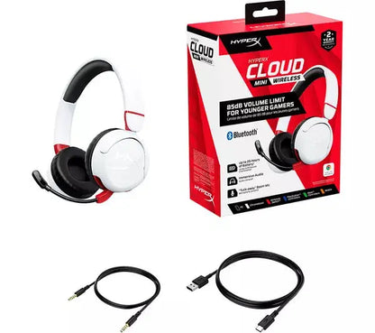 HyperX Cloud Mini Bluetooth (7G8F2AA) – Casque Gaming Sans Fil Léger avec Micro Intégré HYPERXMaroc | Connecto.ma
