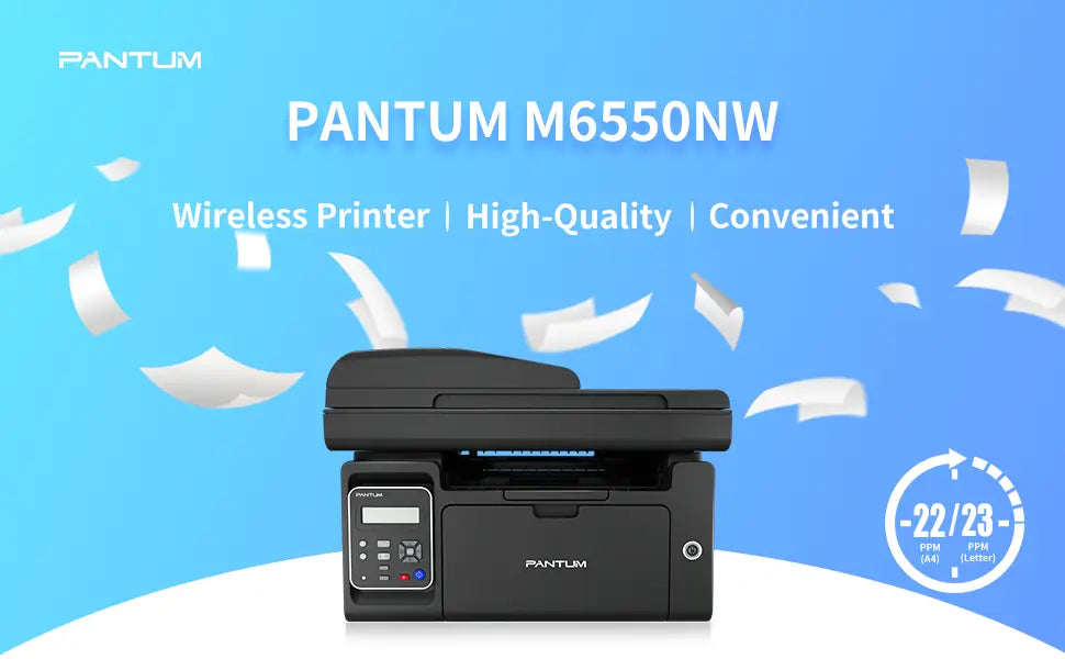 Imprimante Laser Multifonction Monochrome PANTUM avec ADF 3en 1 — vue 4 — Connecto.ma