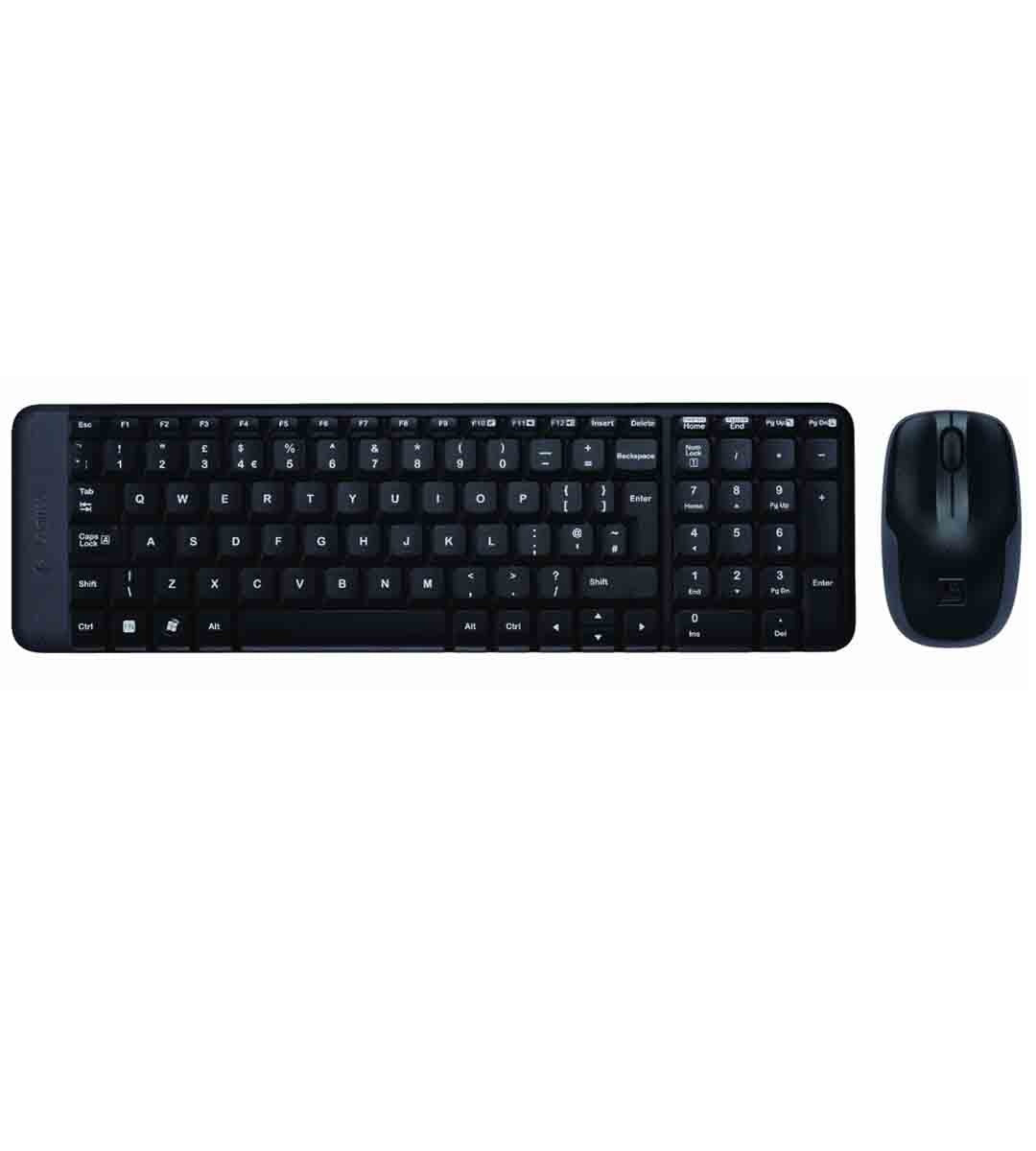 Ensemble clavier et souris sans fil Logitech MK220 QuietKey (MK220) — Logitech au Maroc | Connecto.ma