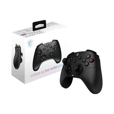 MSI Manette FORCE GC300 sans fil ergonomique avec Bluetooth – Noir (MSI_ S10-43G0180-EC4) — Connecto.ma
