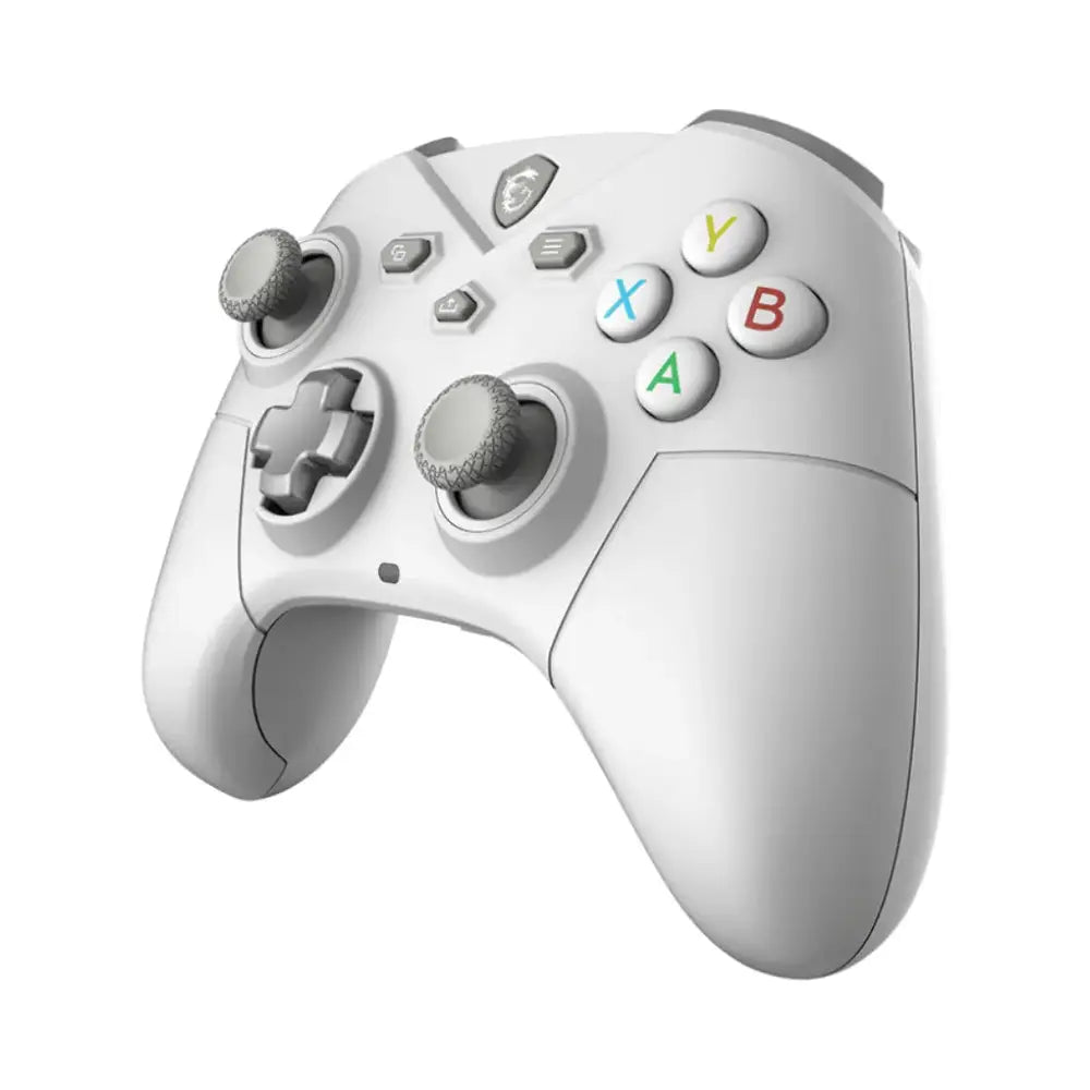 MSI Manette FORCE GC300 sans fil ergonomique avec Bluetooth – Blanc — vue 3 — Connecto.ma