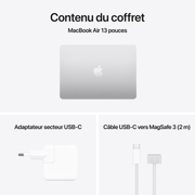 Apple Macbook Air M4 13 Pouces Argent 16Go 256 Go Mw0W3Fn A — Apple au Maroc | Connecto.ma