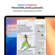 Apple MacBook Air M4 13 pouces Lumière stellaire 24Go/512 Go — vue 4 — Connecto.ma