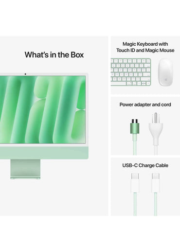Apple iMac 24 pouces avec écran Retina 4.5K 16Go/256 Go (MWUY3FN/A) Connecto.ma