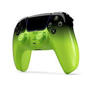 Manette PS5 DualSense Remix Green – Vue face avant côté droit | Sony Officiel Maroc