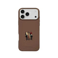 Pochette originale pour iPhone 17 Pro Santa Barbara Polo Racquet Club JUSTAN- (MARRON)