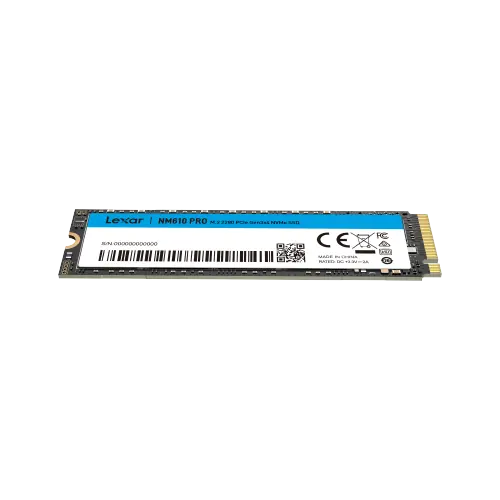 Lexar NM610 PRO -1 To Disque Dur Nvme SSD M.2 2280 PCIe Gen3x4 — vue 4 — Connecto.ma