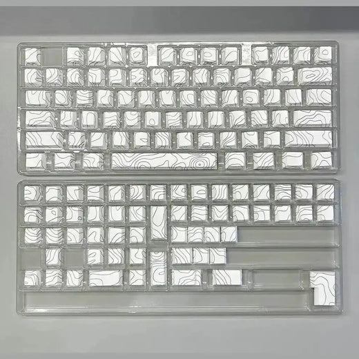 Keycaps Blancs pour Clavier – Compatibles RGB