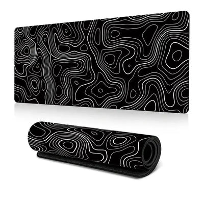 Tapis de Souris XXL 40×90 cm (Noir) — Connecto.ma