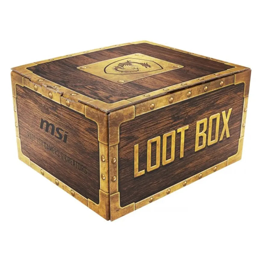 Pack MSI Loot Box – Casque Gamer + Sac à Dos Gamer + Porte à clé Lucky Chain (4719072743581) MSI