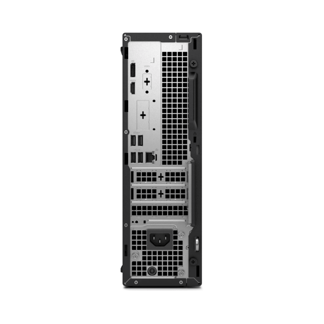 Dell Pro Slim Tower QCS1250 – Vue arrière ports connectiques USB-C USB-A HDMI
