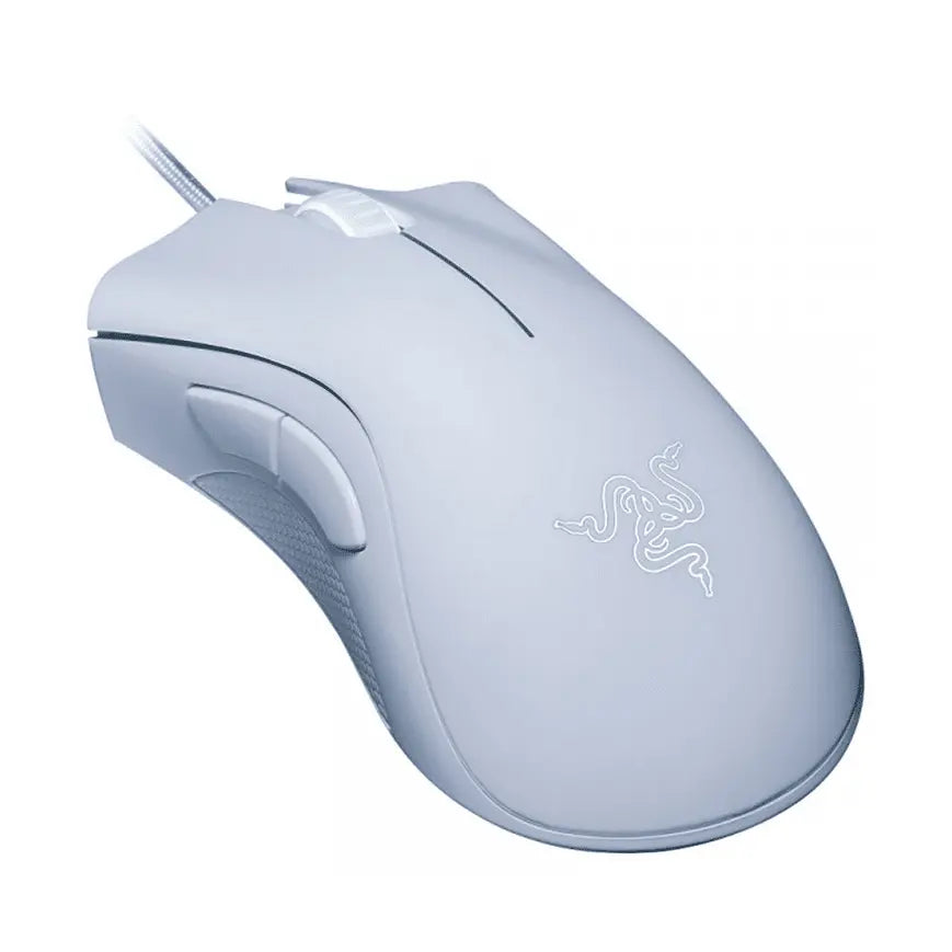 Souris Avec Fil Gamer Razer Deathadder Essential – Blanc — vue 2 — Connecto.ma
