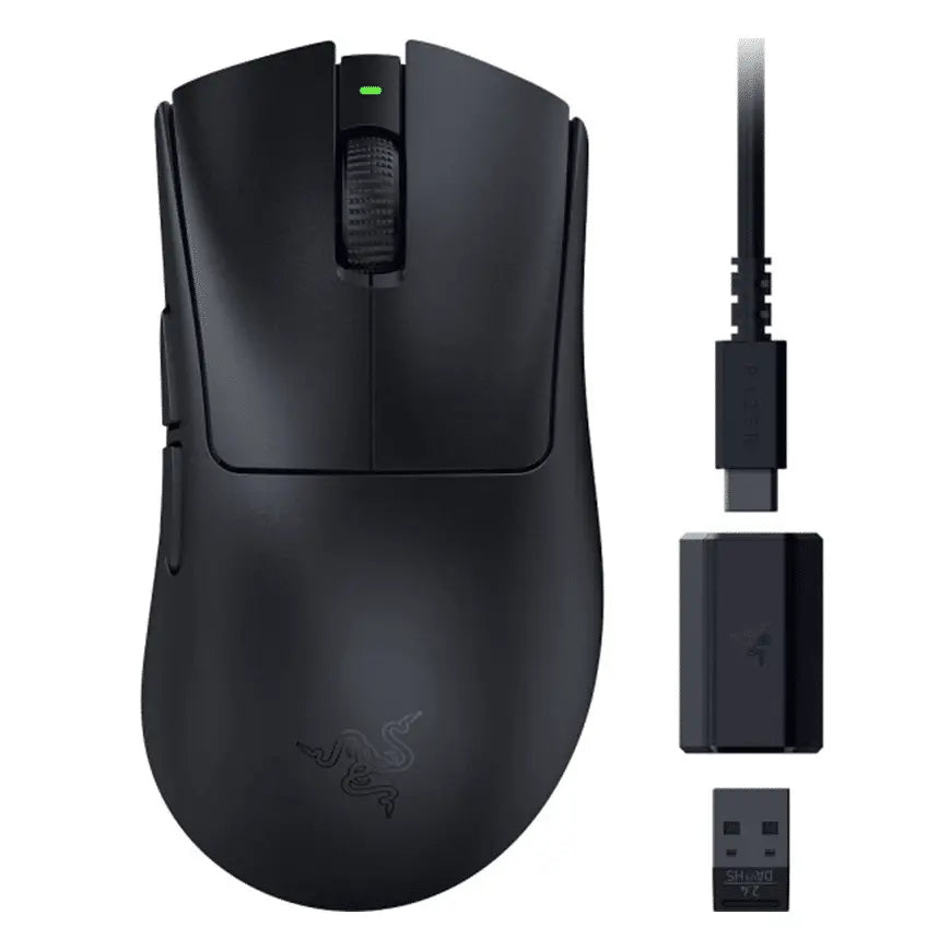 Souris Gaming Deathadder v3 Hyperspeed – Noire (8886419334552) Connecto.ma