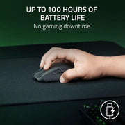Souris Gaming Deathadder v3 Hyperspeed – Noire — vue 3 — Connecto.ma