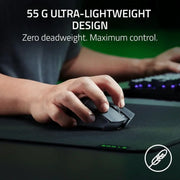 Souris Gaming Deathadder v3 Hyperspeed – Noire — vue 4 — Connecto.ma