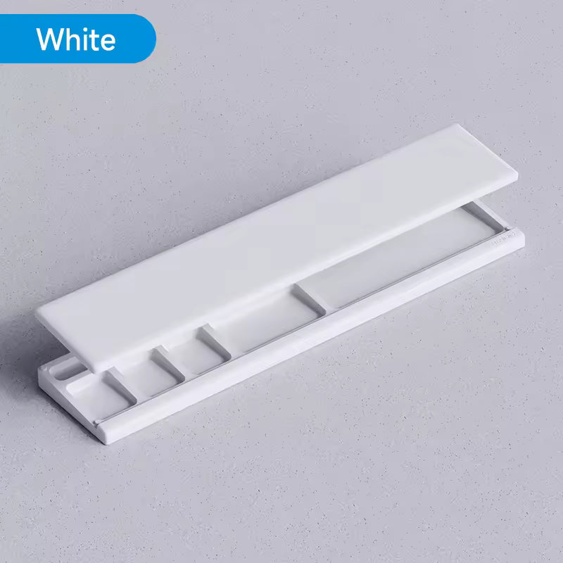 Repose-poignets de clavier Hagibis avec rangement – Noir et Blanc