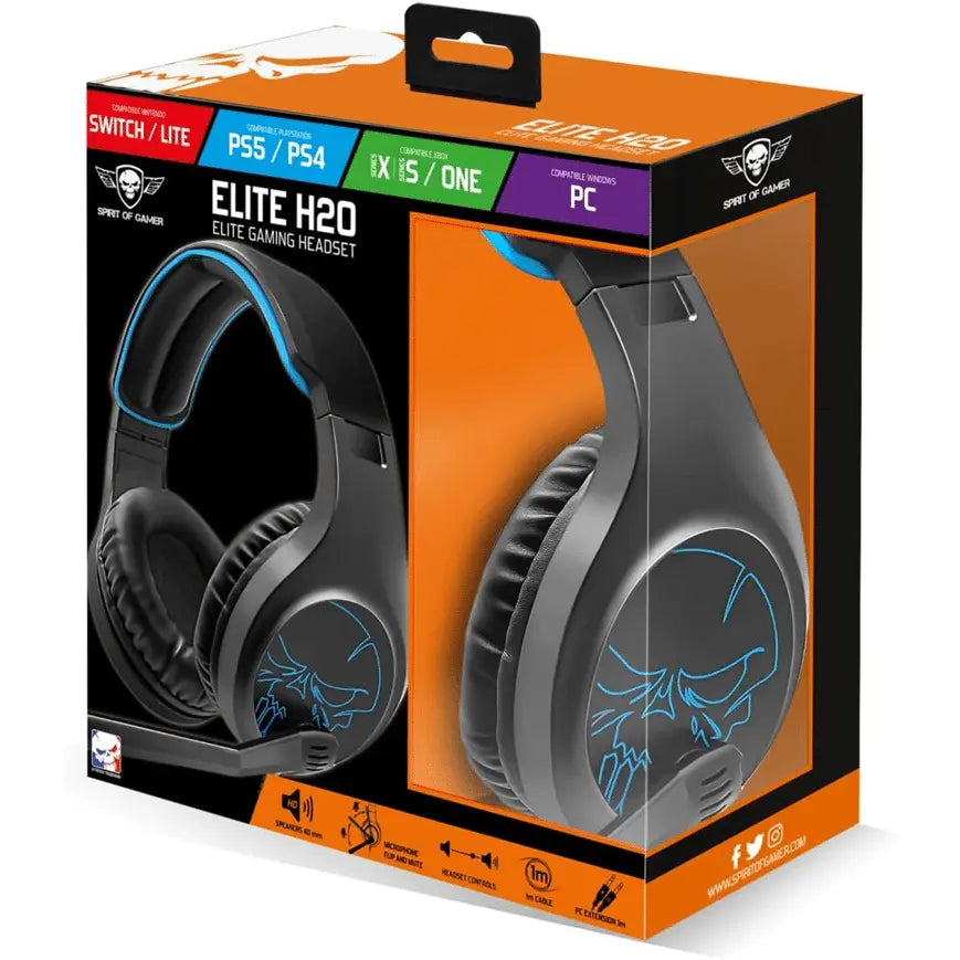 Casque avce fil Spirit of Gamer Elite-H20 (SPIRITCASQH20) Spirit