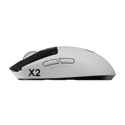 Logitech G PRO X2 SUPERSTRIKE vue du dessus — capteur HERO 2 44 000 DPI Maroc