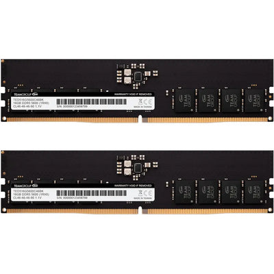 Barette mèmoire TeamGroup Elite 32GB(2x16GB) – DDR5 4800Mhz — Connecto.ma