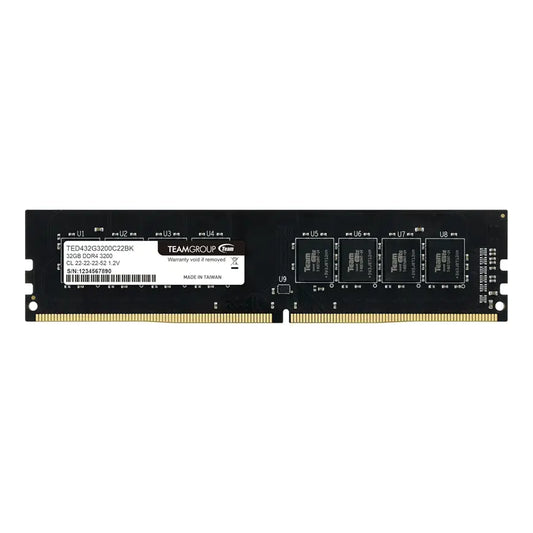 Barrette mémoire de bureau UDDIM DDR4 TEAM ELITE 16 Go 3200 CL22 (TED416G3200C2201) Team group