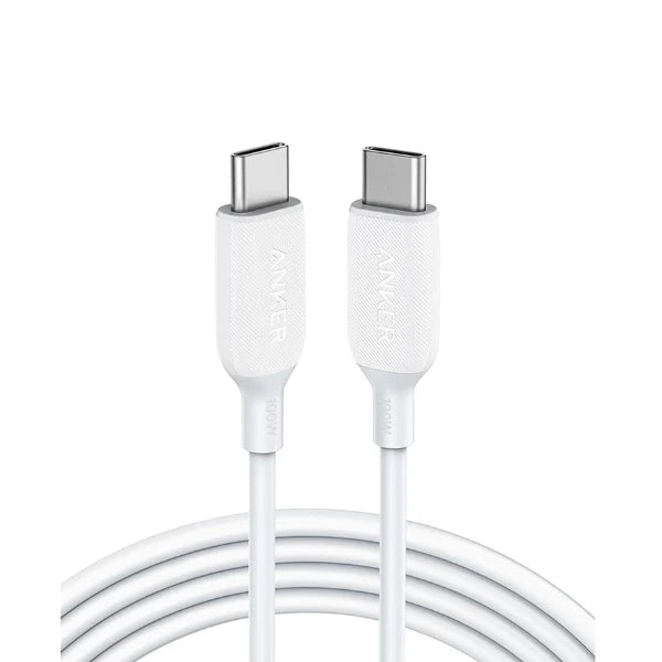 Câble USB-C Anker PowerLine III A8856 100W – 1,8 m Blanc