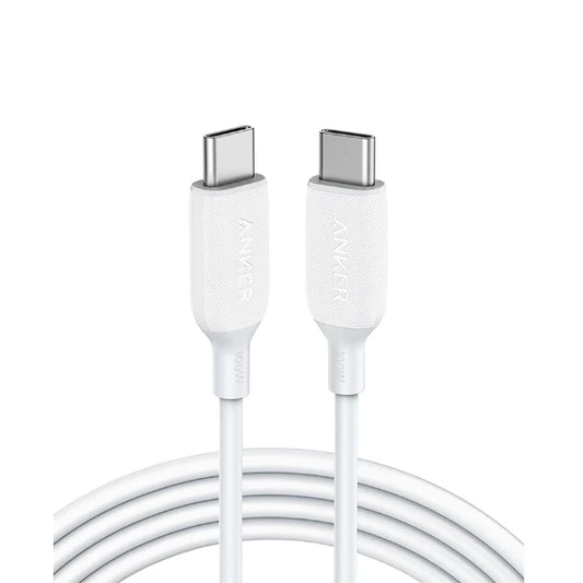 Câble USB-C Anker PowerLine III A8856 100W – 1,8 m Blanc