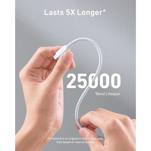 Câble USB-C Anker PowerLine III A8856 100W – 1,8 m Blanc