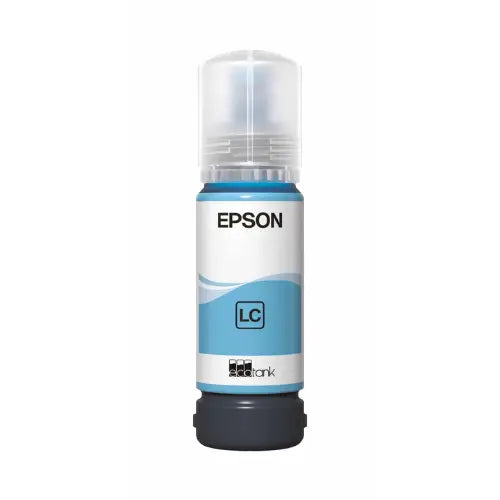 Epson 108 Cyan clair – Bouteille d’encre Epson EcoTank d’origine — Connecto.ma