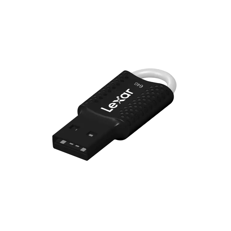 Clé USB LEXAR 64GB V40 JumpDrive 2.0 — vue 3 — Connecto.ma