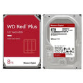 Disque dur WD Red Plus 8 To – NAS, SATA III, 5640 RPM, 128 Mo de cache (WD80EFZZ)