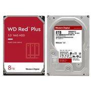 Disque dur WD Red Plus 8 To – NAS, SATA III, 5640 RPM, 128 Mo de cache — Connecto.ma