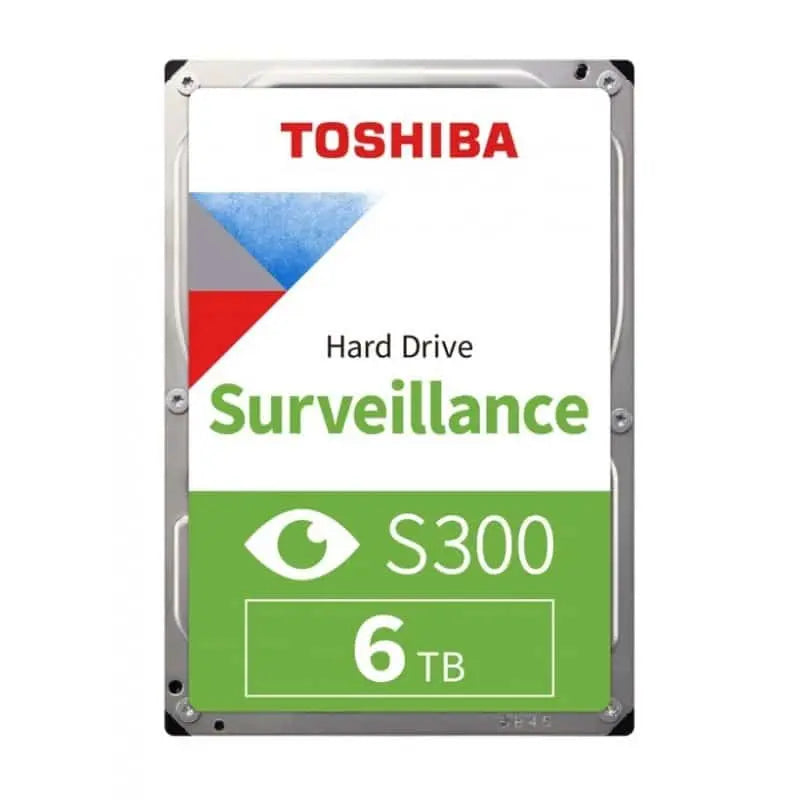 Toshiba S300 Surveillance Hard Drive 6TB (HDWT860UZSVA) Connecto.ma