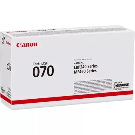 Canon 070 Noir – Cartouche de toner Original — vue 3 — Connecto.ma