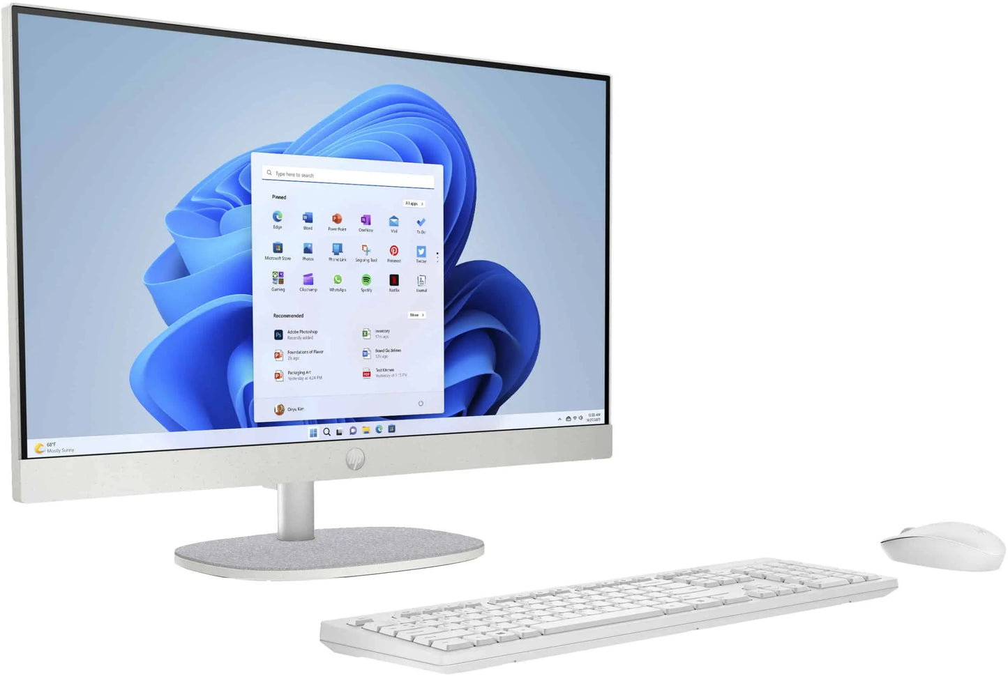 ORDINATEUR BUREAU ALL-IN-ONE HP 24-cr0001nk 13th i5 (845P5EA) Hewlett Packard