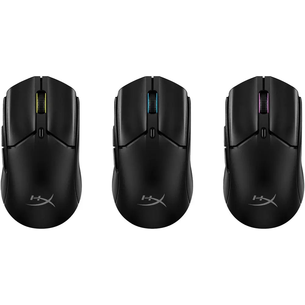 HyperX Pulsefire Haste 2 Souris Gamer Sans fil Mini- Noir — vue 3 — Connecto.ma