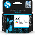 HP 22 trois couleurs – Cartouche d’encre HP d’origine (C9352AE)
