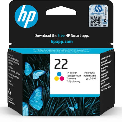 HP 22 trois couleurs – Cartouche d’encre HP d’origine — Connecto.ma