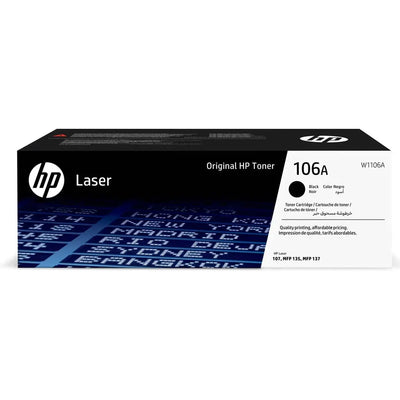 HP 106A Noir – Toner HP LaserJet d’origine — Connecto.ma