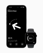 Apple AirTag Pack 4 — application Find My localisation précise — Connecto.ma