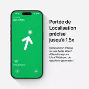 Apple AirTag  2e génération – Localisateur intelligent pour clés, sac et bagages - Connecto.ma