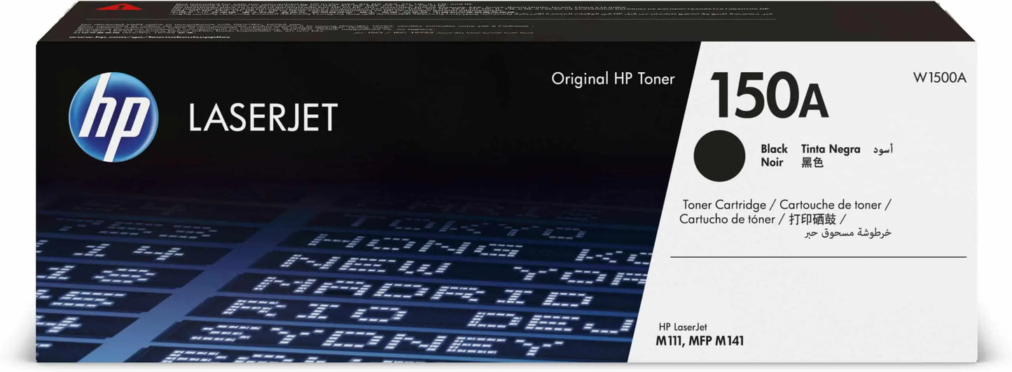 HP 150A Noir – Toner HP LaserJet d’origine (W1500A) Hewlett Packard