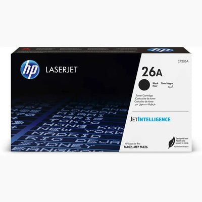 HP 26A Noir – Toner HP LaserJet d’origine — Connecto.ma