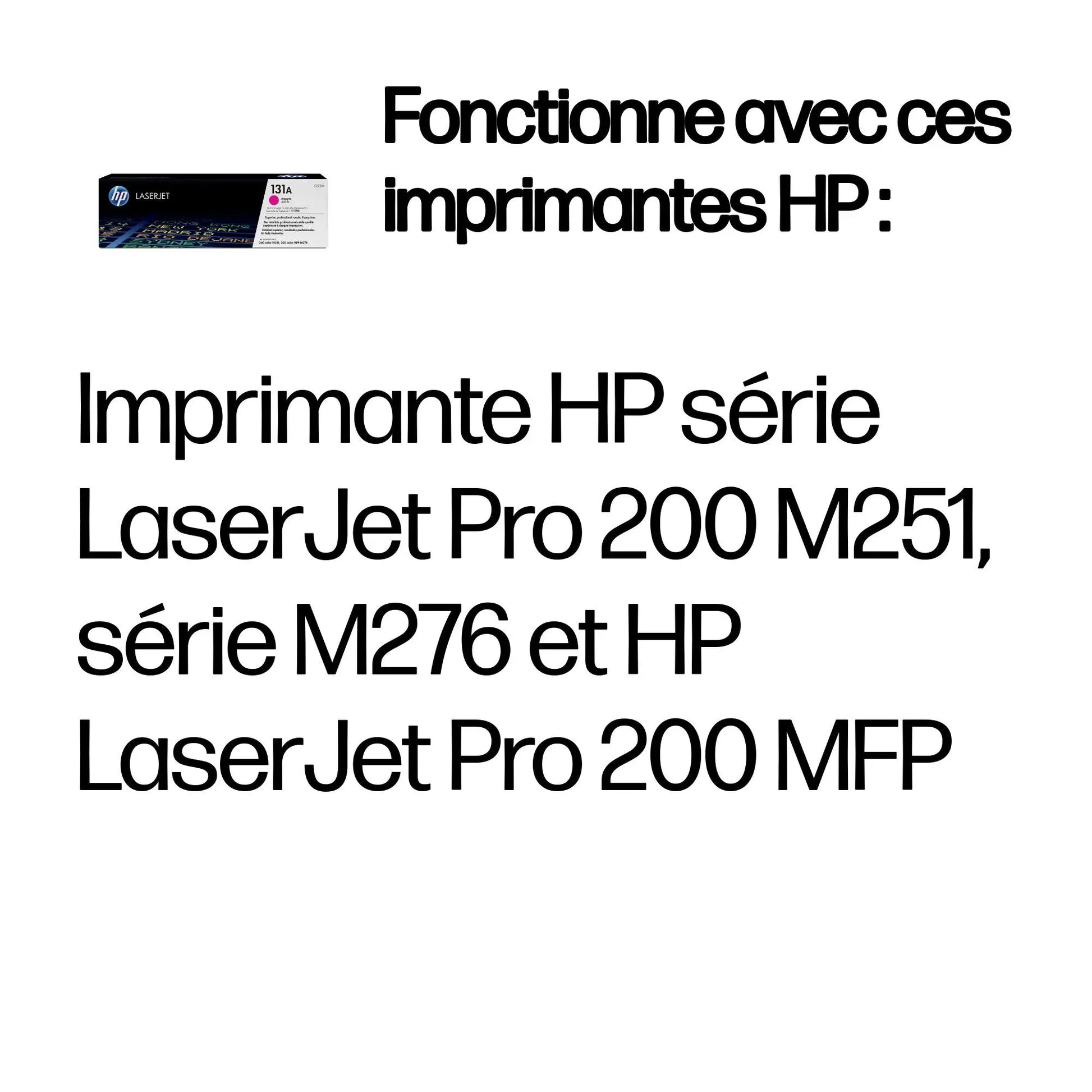 HP 131A Magenta – Toner HP LaserJet d’origine (CF213A) Connecto.ma