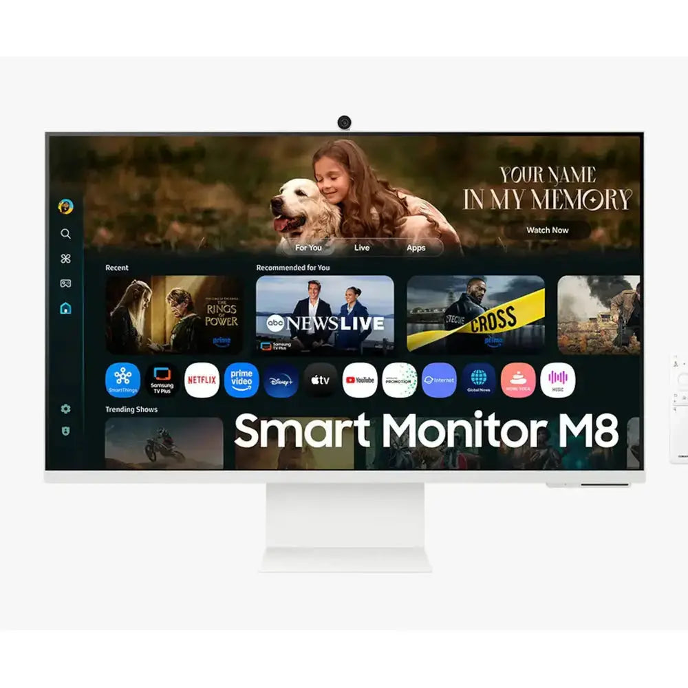 Samsung M8 M80F Moniteur Smart AI 32″ UHD 4K avec camera SAMSUNGMaroc | Connecto.ma