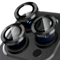 OKMUCH Protecteur d’Objectif d’Appareil Photo en Verre Trempé pour iPhone 14 Pro Max – Noir