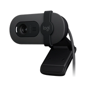 Logitech BRIO 100 – Webcam Full HD 1080p avec Micro (Graphite) — Connecto.ma