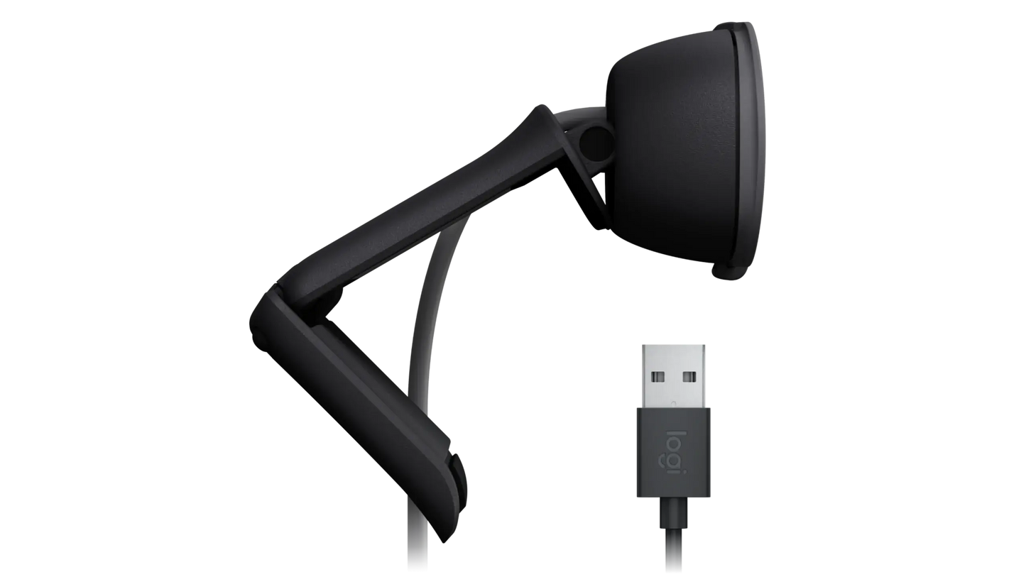 Logitech BRIO 100 – Webcam Full HD 1080p avec Micro Graphite Connecto.ma